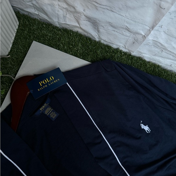 POLO RALPH LAUREN
Mini Terry Kimono Robe navy blue new with tags $85 New with tg - Picture 7 of 15